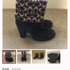 Coach ankle boots
